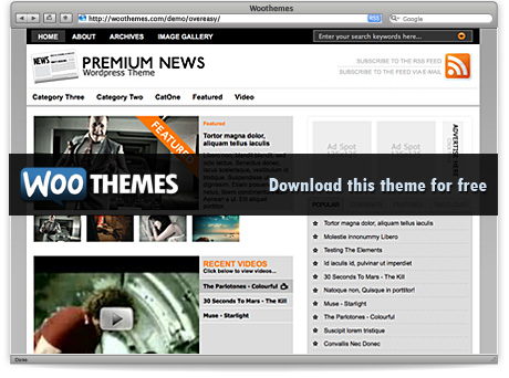 Premium Wordpress Themes - The Original Premium News